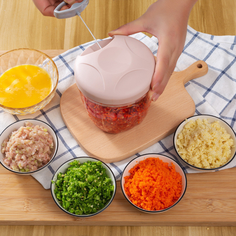 Best Mashed Garlic Grinder Hand-held Meat Grinder Multi-function Vegetable