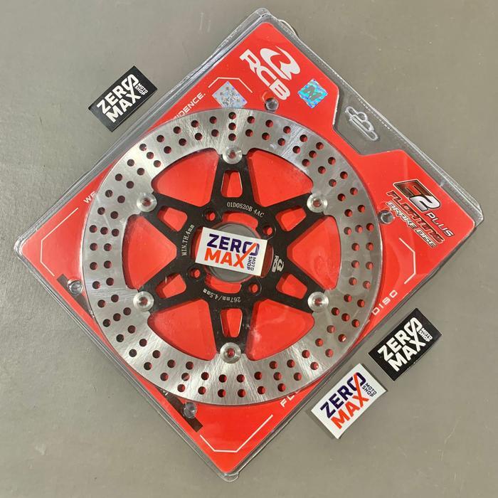 Disc Brake Piringan Cakram Depan Floating Rcb Racing Boy E2 Plus Mio Lubang 4 267Mm Original