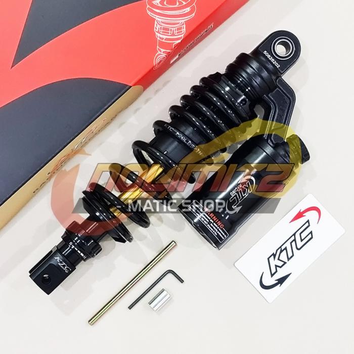 Shock Ktc Extreme Black 300Mm Shockbreaker Racing Mio Lexi Fino Fazzio