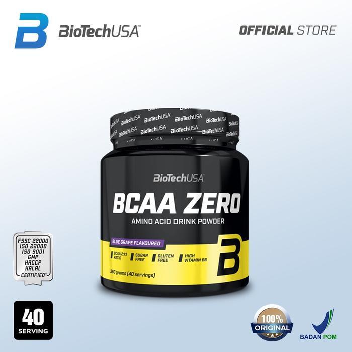 ASLI Biotech - BCAA ZERO 360 Gram Rasa Blue Grape - Optimum Recovery READY STOCK