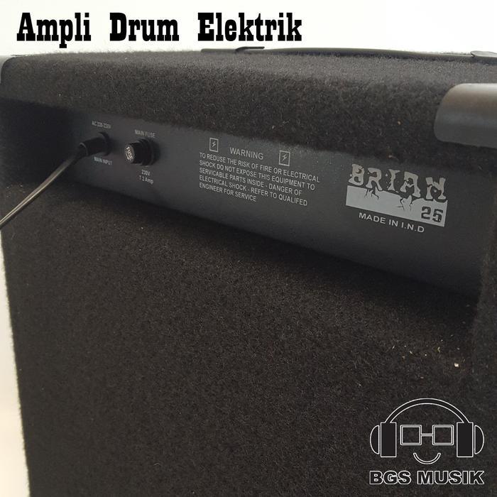 Ampli Drum Elektrik Original Brian 10inc - Sound Drum Elektrik