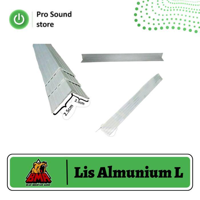 Termurah Lis Almunium L / Hardcase Lis Siku L / List Siku L Aluminium