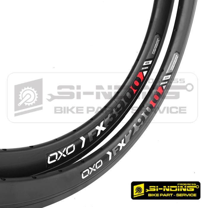 Velg Rims 20 In 406 - Seri FX 2900 / FX 3900 Alloy Double Wall Sepeda BMX nion Sepeda Lipat