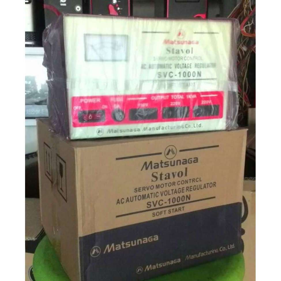 Stavolt AVR 1000VA Servo Motor Matsunaga