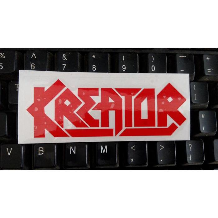 cutting sticker band kreator