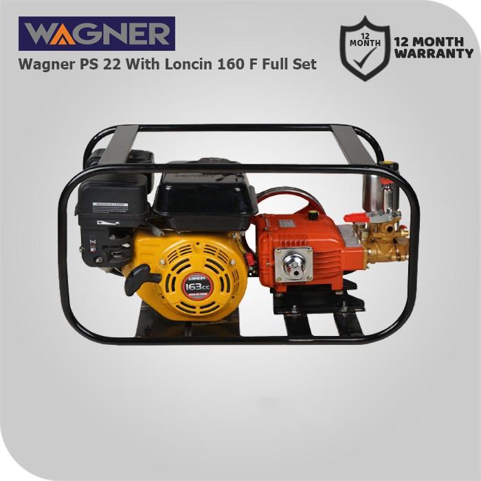 Wagner PS 22 Power Sprayer with Loncin Engine G 160 F Full Set