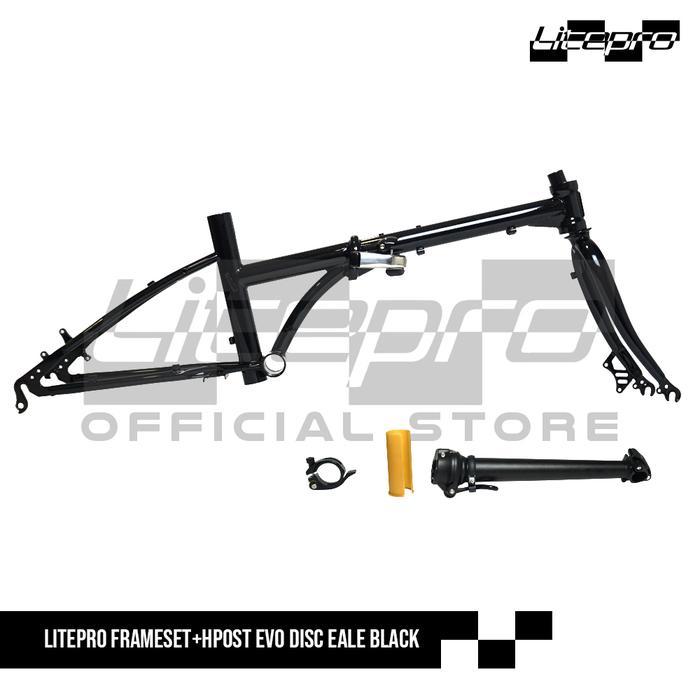 Litepro Frame Set Evo 20 Inch Discbrake Free Handlepost