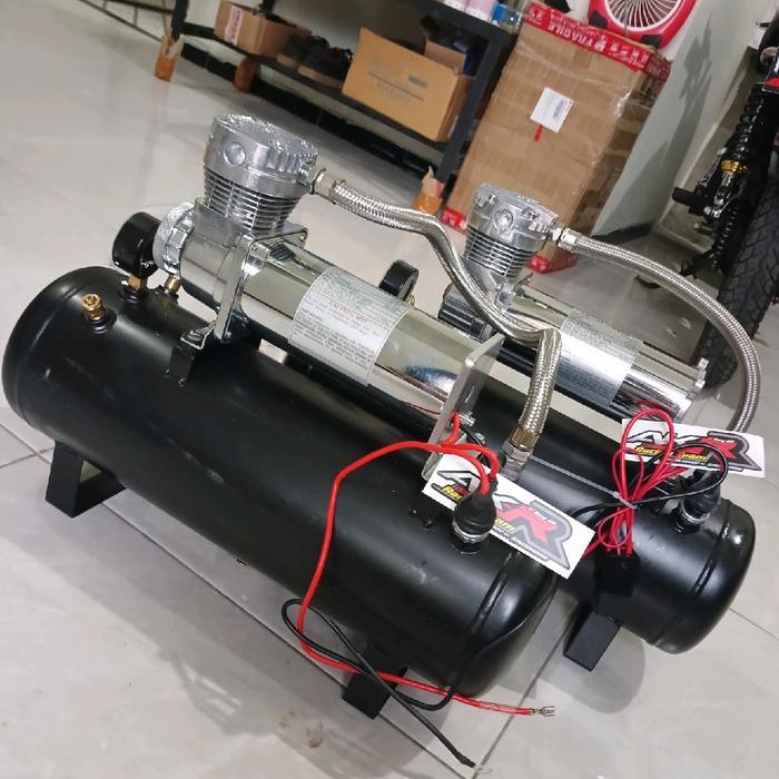 tabung kompresor basuri klakson basuri - 12v
