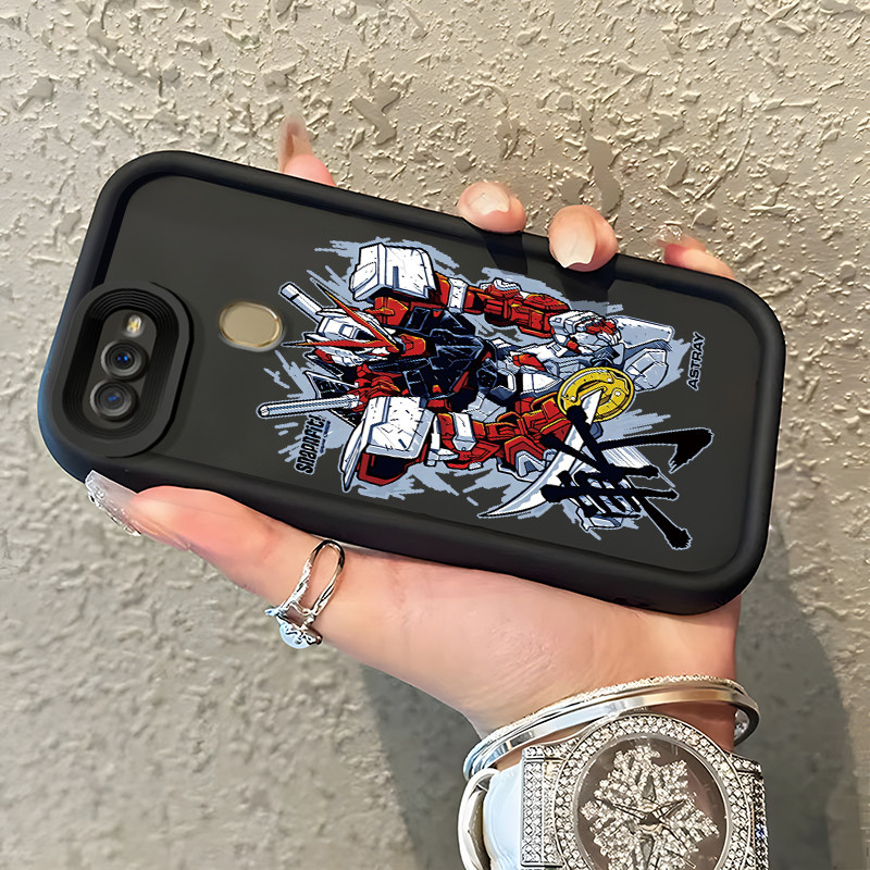 Casing Hp Untuk OPPO A7 OPPO A5s OPPO A12 OPPO A12S A11k Case Casing pola robot Cesing HP Kasing Kes