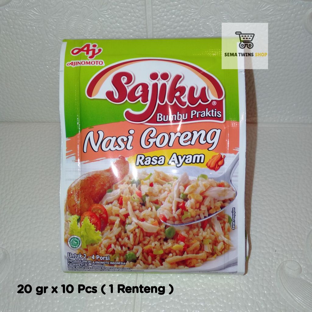 SAJIKU NASGOR AYAM – Bumbu Nasi Goreng Ayam, Rasanya Juara