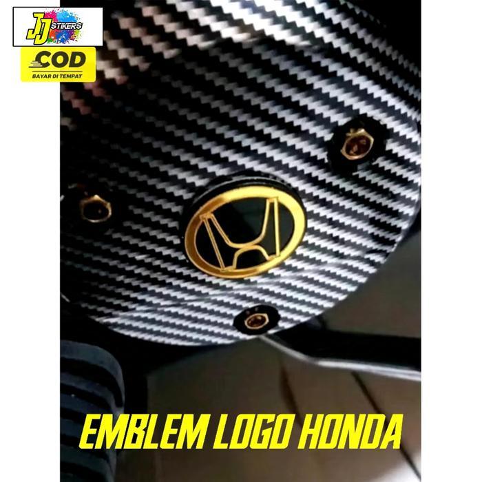 Emblem Honda Emblem Timbul Bukan Stiker Logo Honda Timbul Bulat 3D Motorcycle