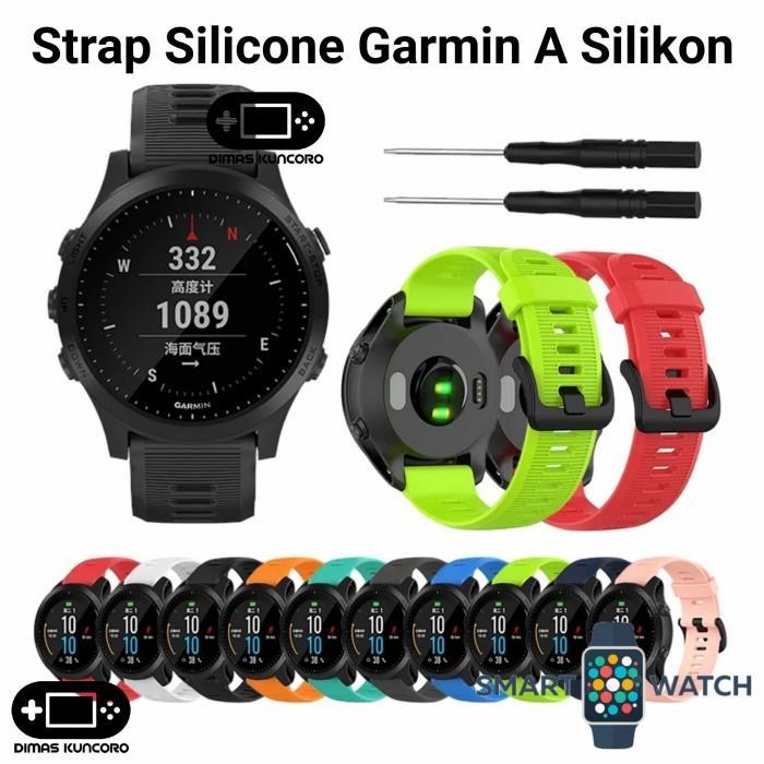 Strap Silicone Garmin A Silikon Tali Rubber Garmin Instinct 1 2 Solar