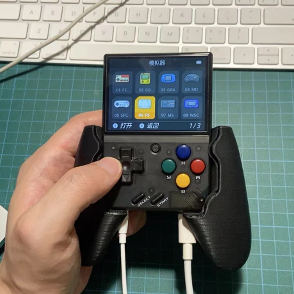 MIYOO MINI 3D Printed Grip Handle For Miyoo Mini Game Console Miyoomini Controller  Holder Accessori