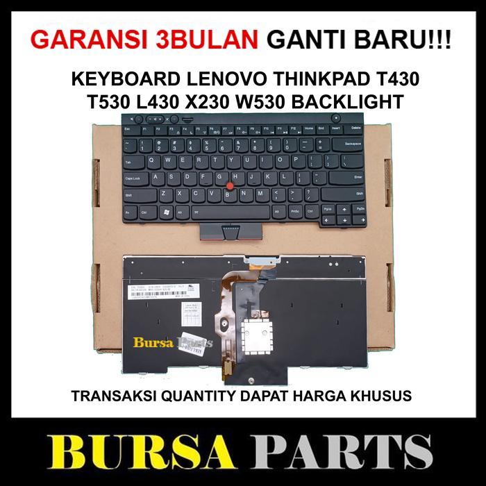 Keyboard Lenovo Thinkpad T430 T530 L430 X230 W530 Backlight