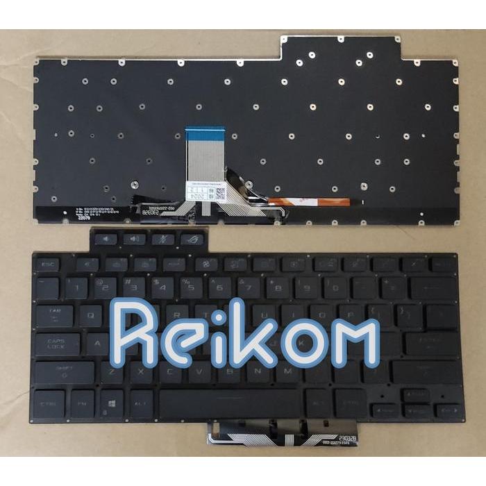Keyboard untuk Asus tipe ROG Flow X13 GV301 GV301q GV301qc GV301qe GV301qh GV301r