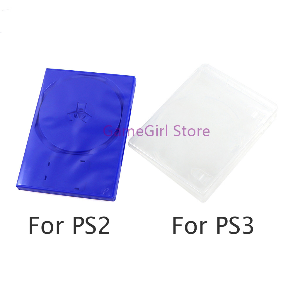 20pcs For PlayStation PS2 PS3 CD DVD Discs Storage Box Game Disk Protective Case