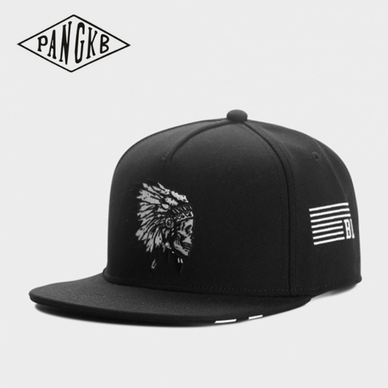 Pangkb Brand Chief Cap Indian Armed And Dangerous Hip Hop Snapback Hat For Men Women Outdoor Casual