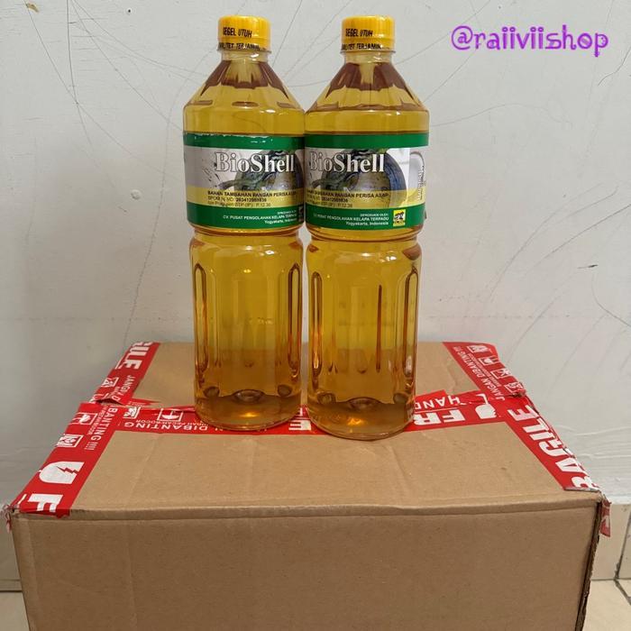 RAIIVIISHOP - LIQUID SMOKE PERISA ASAP CAIR KELAPA BOTOL 1 L DUS ISI 12 FOOD GRADE 1 BPOM HALAL
