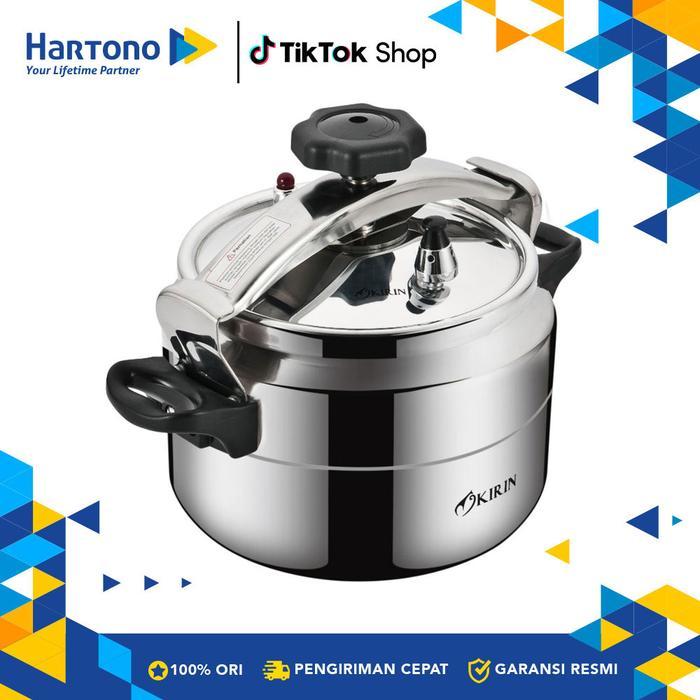 Kirin Pressure Cooker FKRPC-00-080 8L Aluminium Presto Kompor Induksi
