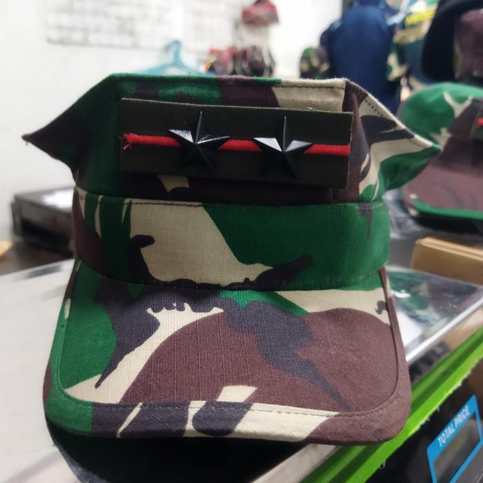 Topi Pet Okinawa Loreng Malvinas Bahan Sritex Wool