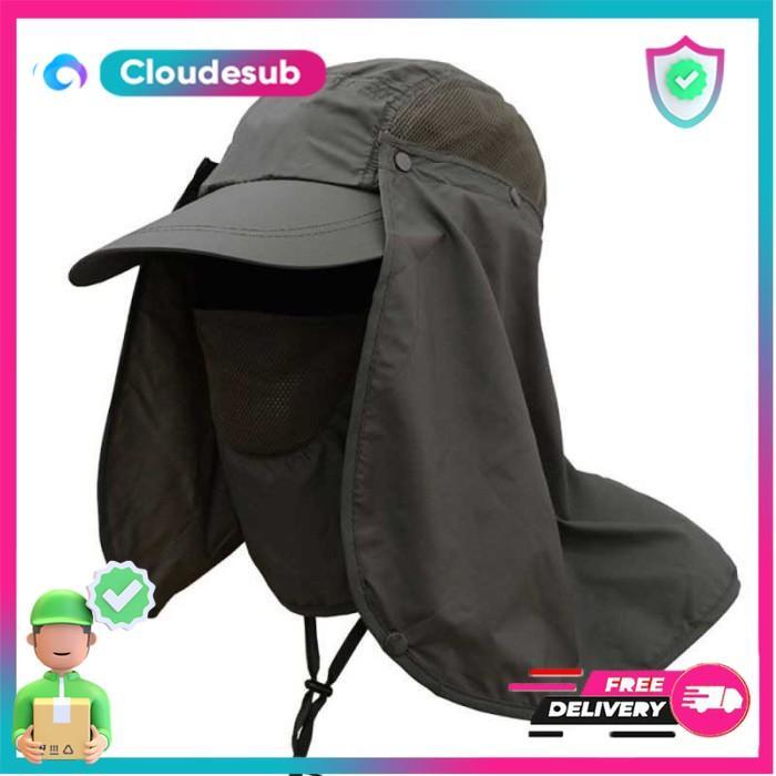 Topi Mancing Topi Masker Hiking Climbing Tentara Jepang