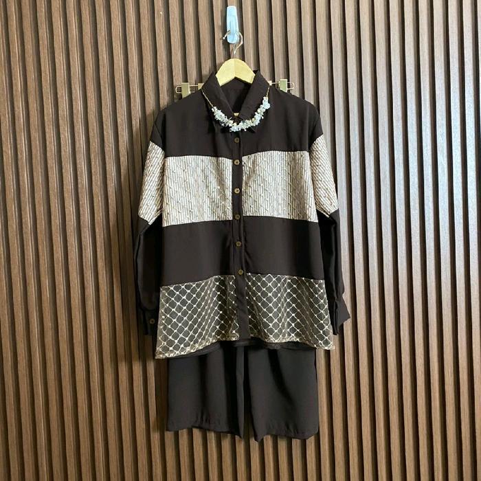 Terbaru Sania one set celana setelan wanita