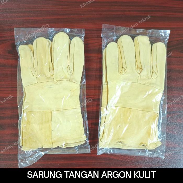 "New" Sarung tangan kulit argon / sarung tangan las Argon