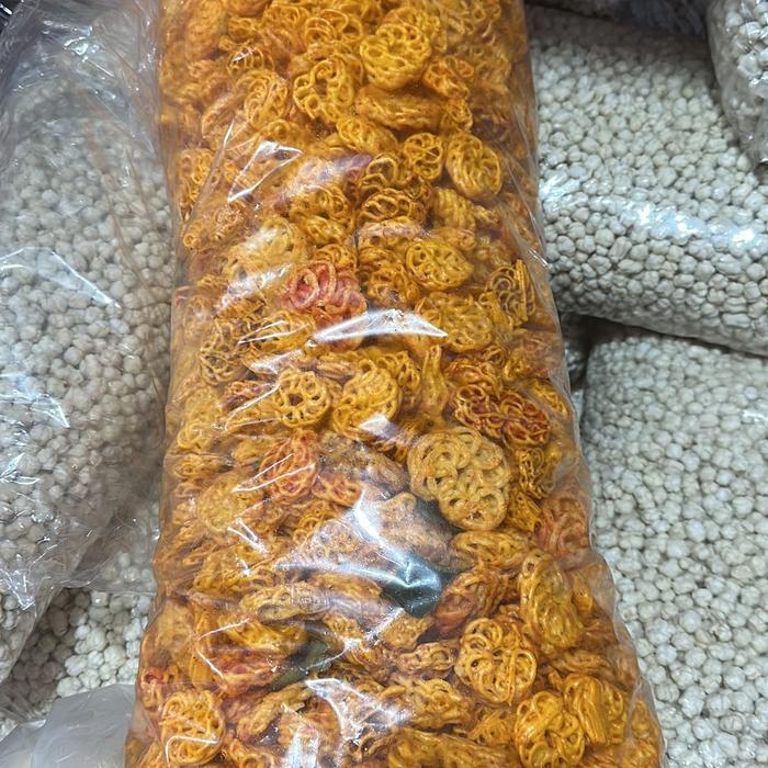 "New" 1ball Seblak kering mawar rafael pedas daun jeruk