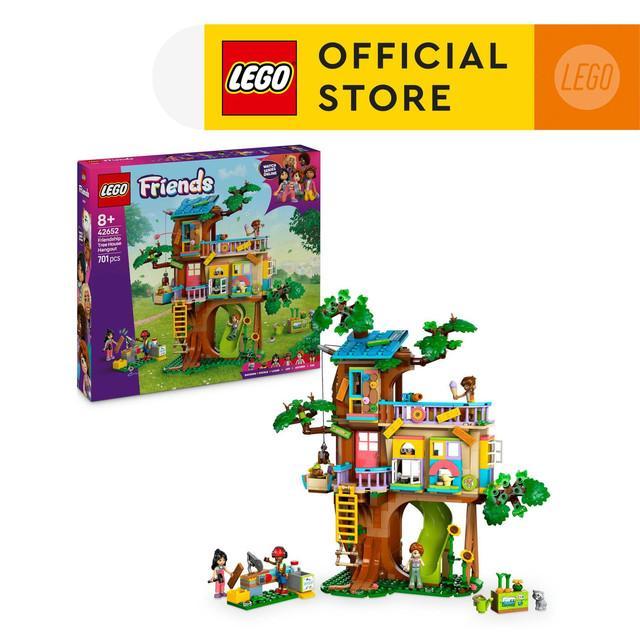LEGO Friends 42652 Friendship Tree House Hangout (701 Pieces), Mainan Anak Perempuan, Building