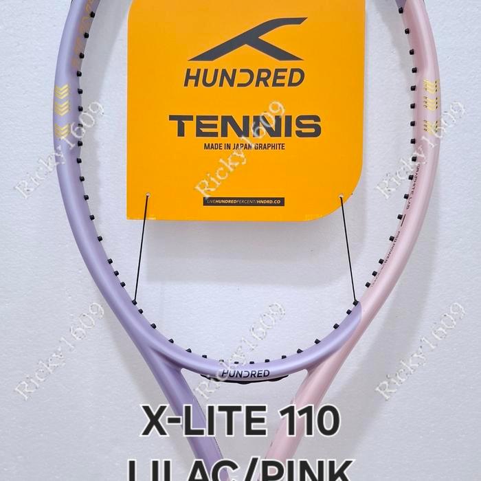 RAKET TENIS HUNDRED X-LITE 110 (POWER SPIN GROMMET) ORIGINAL HUNDRED
