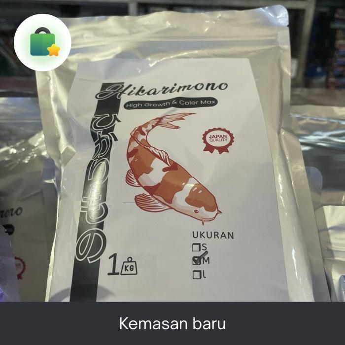 Hikarimono 1kg Pelet Ikan Hias Koi Protein Tinggi Pelet Murah