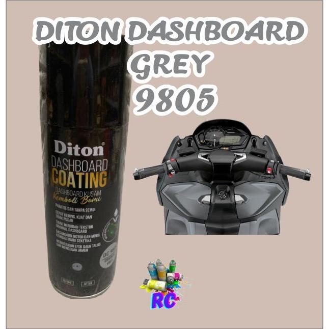 Cat Semprot Diton Premium - Dashboard Coating Original Grey Dc 9805
