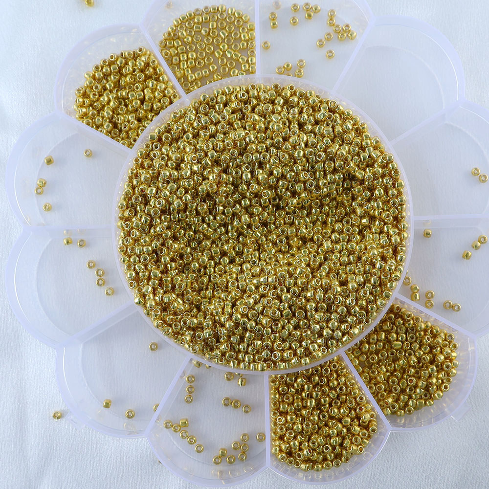 10g tube-packed Japanese imported TOHO metallic color 8/0 round beads jewelry accessories DIY