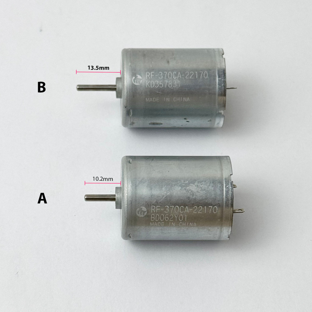 JUAL  MABUCHI RF-370CA-22170 Motor DC 5V 6V 6000RPM Micro 24mm 370 Mute Electric Motor DIY Toy Model