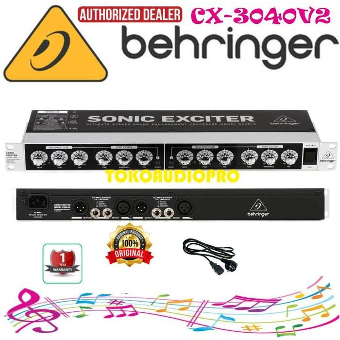 Behringer Sx3040 V2 Ultimate Stereo Sound Enhancement Processor Sx-3040 V2 Co