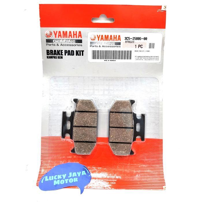 ASLI Kampas rem Belakang Disk disc pad Wr 155 Wr155 Diskpad 3C5-25806-00 READY STOCK