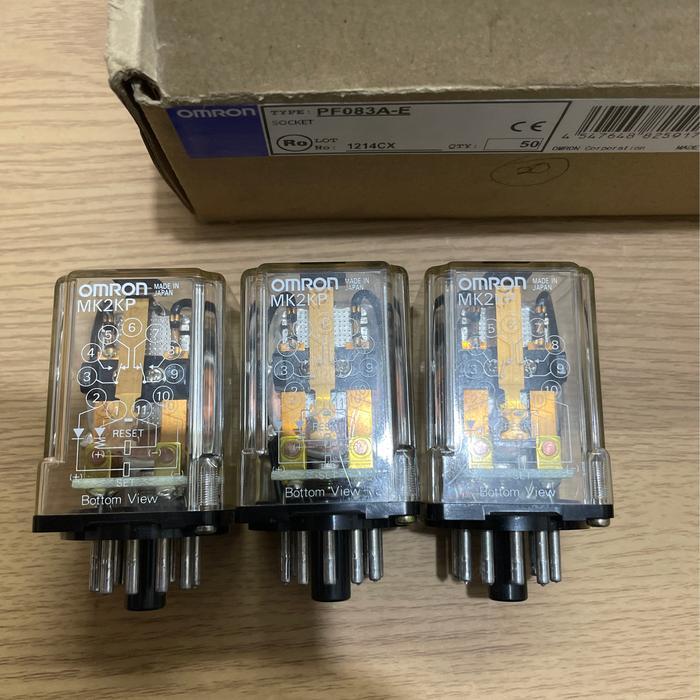 Relay Omron Mk2Kp 110Vac 11 Pin Original Japan