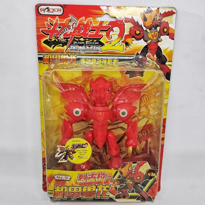 Mainan Robot Dragon Warrior set 568