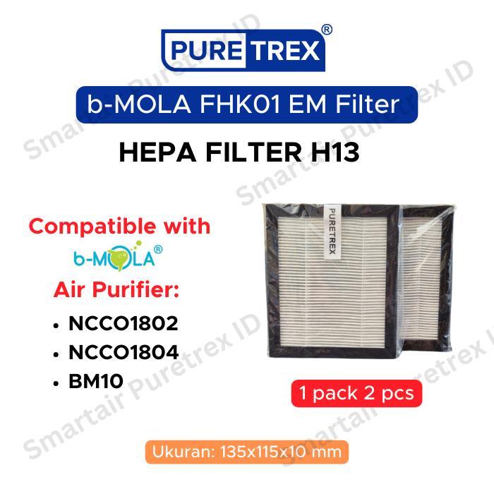 PURETREX HEPA Filter bMOLA FHK01 for bMOLA 1802, bMOLA GO 1804, bMOLA ME BM10