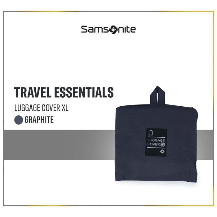 DISKON (INP) SAMSONITE FOLDABLE LUGGAGE COVER XL - GRAPHITE BEST SELLER