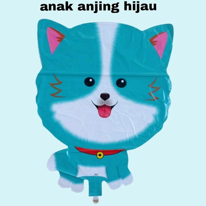 1Pack Balon Anak Anjing (Balon Gas/Foil/Terbang/Karakter ) Terjamin