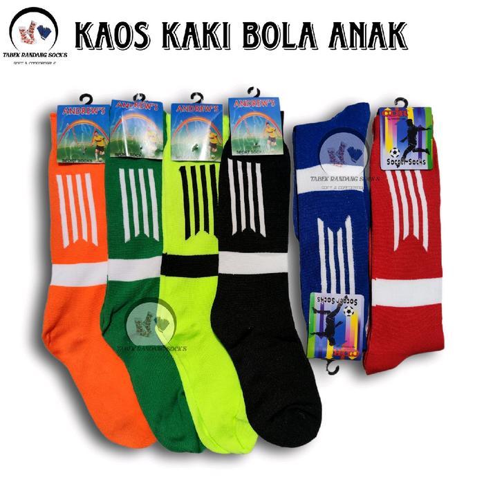 Kaos Kaki Bola Anak Panjang Selutut Harga GROSIR/Kaos kaki bola anak laki-laki/kaos kaki bola futsal