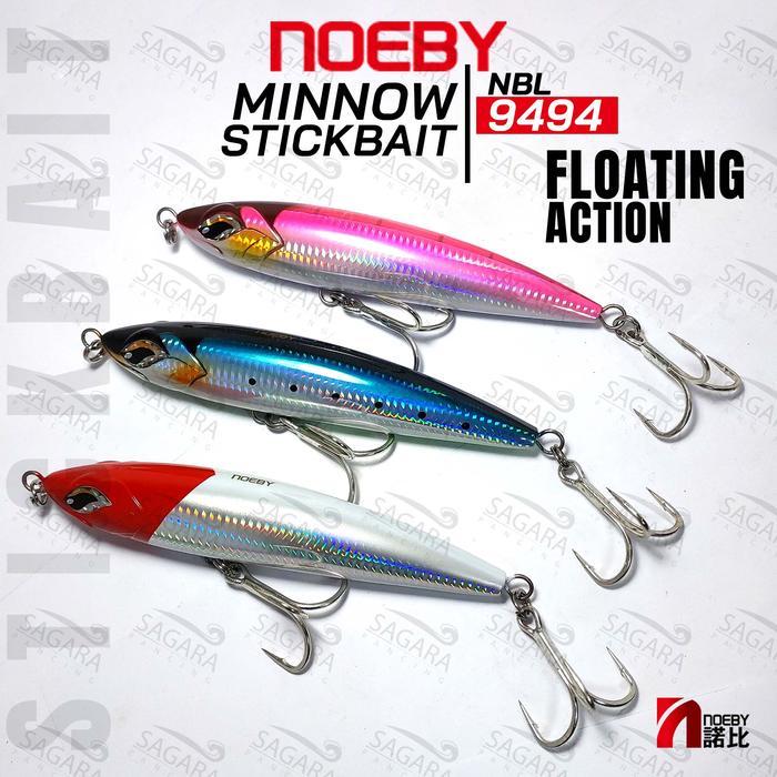 UMPAN POPPING CASTING STICKBAIT NOEBY 9494 FLOATING PENCIL LURE UMPAN PANCING