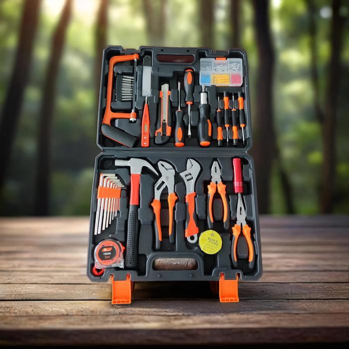 TOOLKIT SET HIROKI 102 PCS - Tool Kit Toolbox Perkakas Set Kunci Tang