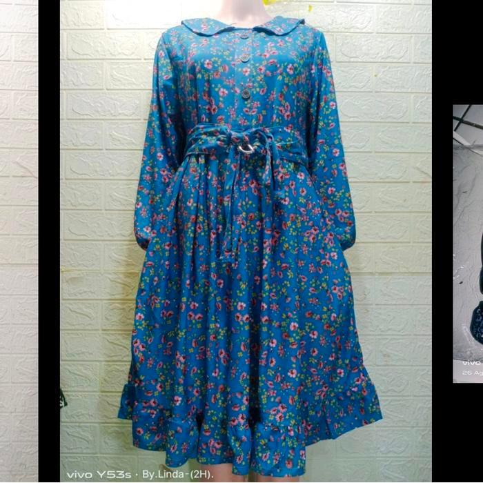 Tunik Korean Style Free Blet /Tunik Kotak Tuni Fre Ikat Pinggang /Tunik Gratis Tali Pingang Muslim