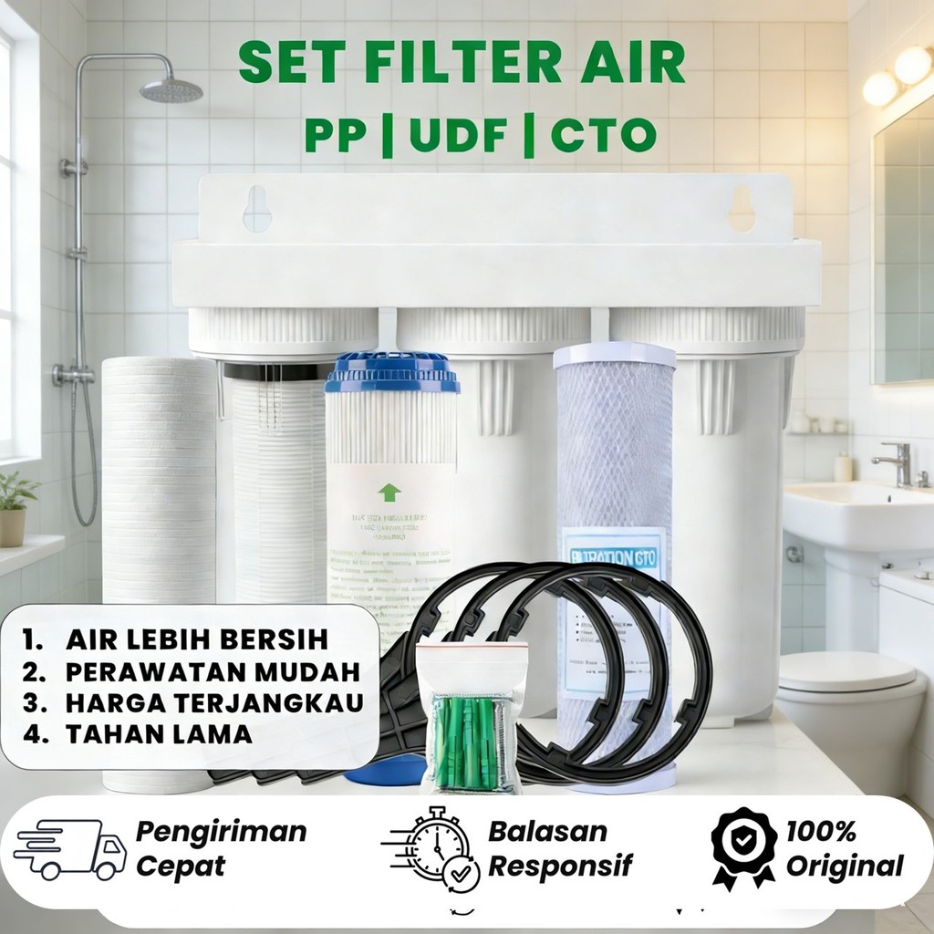 Filter Air Sumur / Filter Air Keruh /Paket Filter Air - DER DOLY