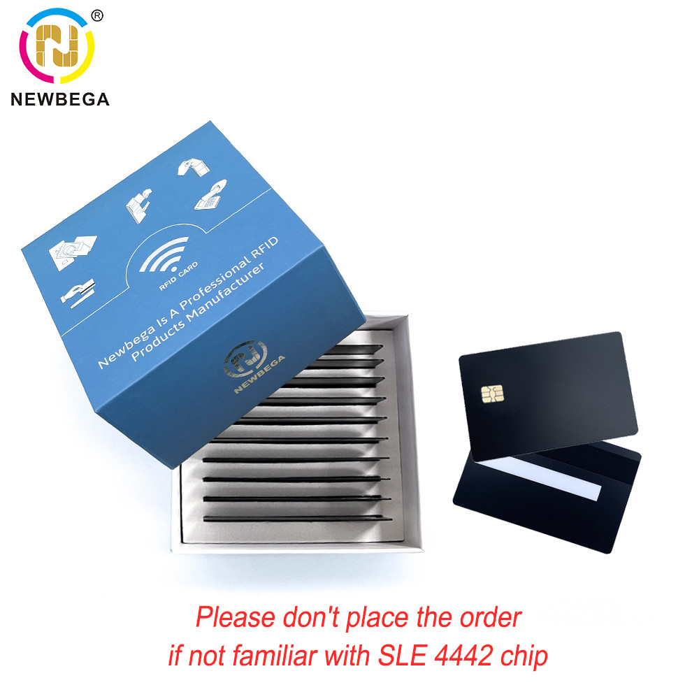 NFC Metal Cards NFC 215/216 Chip, Contact SLE4442 Chip,Smart Business Social Digital