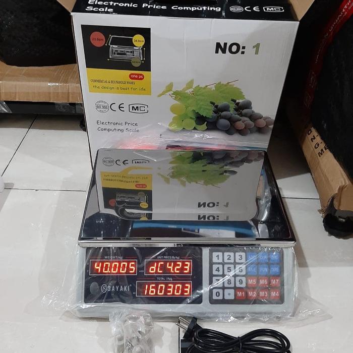 SAYAKI Timbangan Digital Premium 30kg / SAYAKI ACS-A