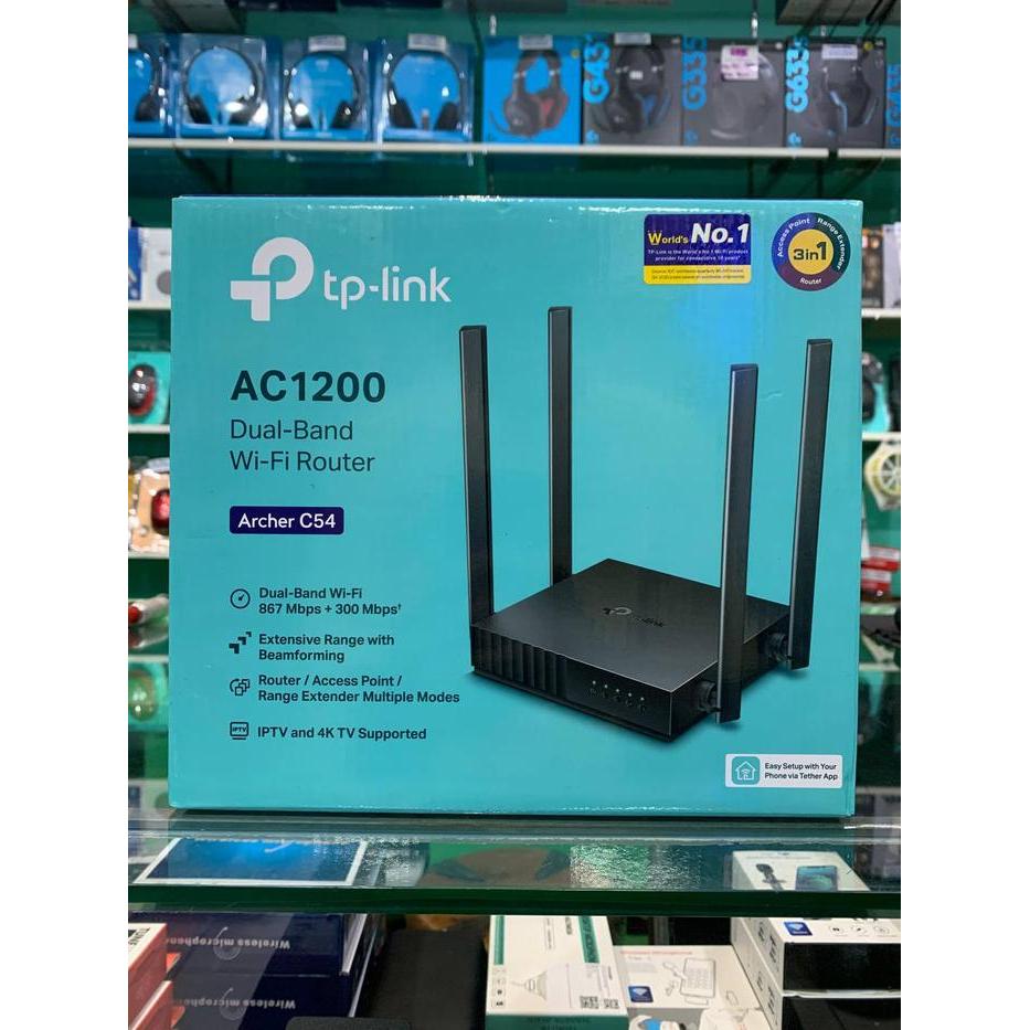 Router Wifi Tp-Link Archer C54 Ac1200 Dual-Band Tplink Archer C 54