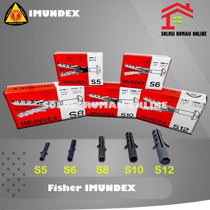 Fisher IMUNDEX / Fiser Paku Tanam Tembok / Viser Lubang Dinding